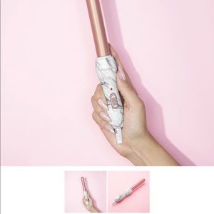 FoxyBae Travel Size Marble RoseGold Hair Wand